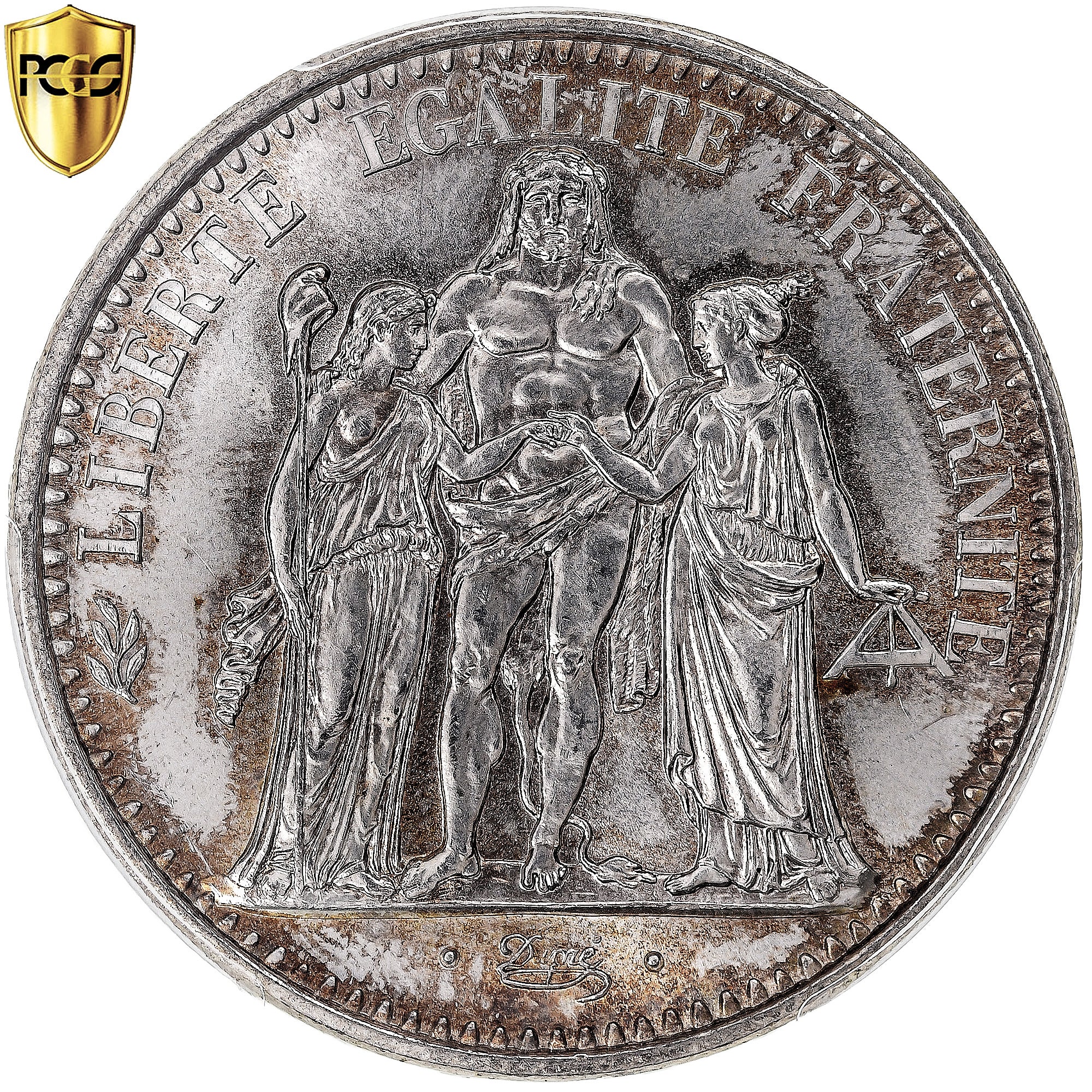 Coin, France, Hercule, 10 Francs, 1965, Paris, PCGS, MS66, MS(65-70), Silver