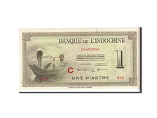 French Indo-China, 1 Piastre, 1951, KM #76b, AU(55-58), C14452840