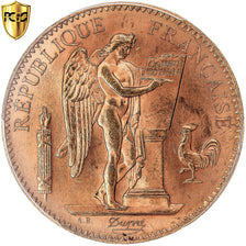 Münze, Frankreich, Génie, 100 Francs, 1911, Paris, PCGS, MS63, UNZ, Gold