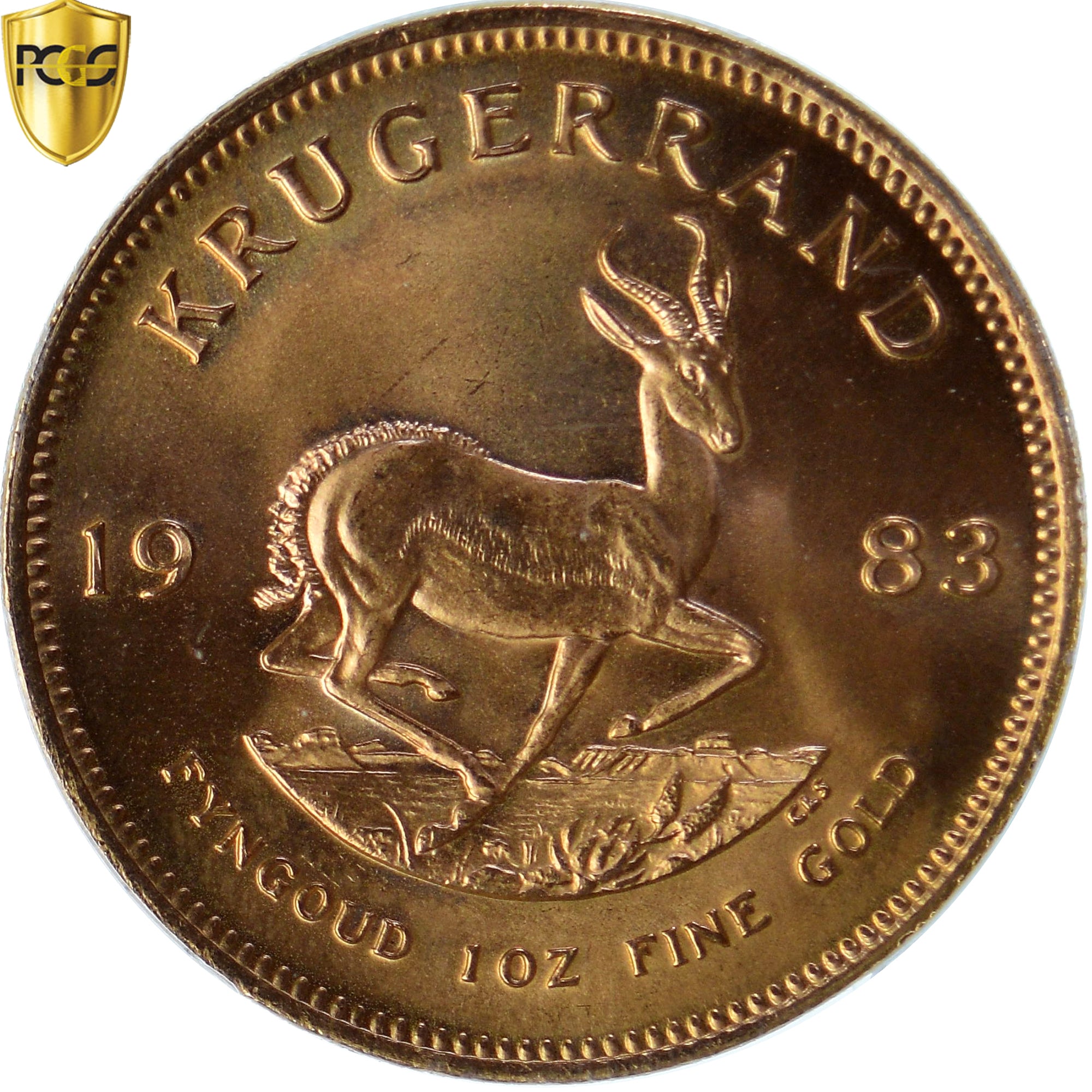 Münze, Südafrika, Krugerrand, 1983, Pretoria, PCGS, MS67, STGL, Gold, KM:73