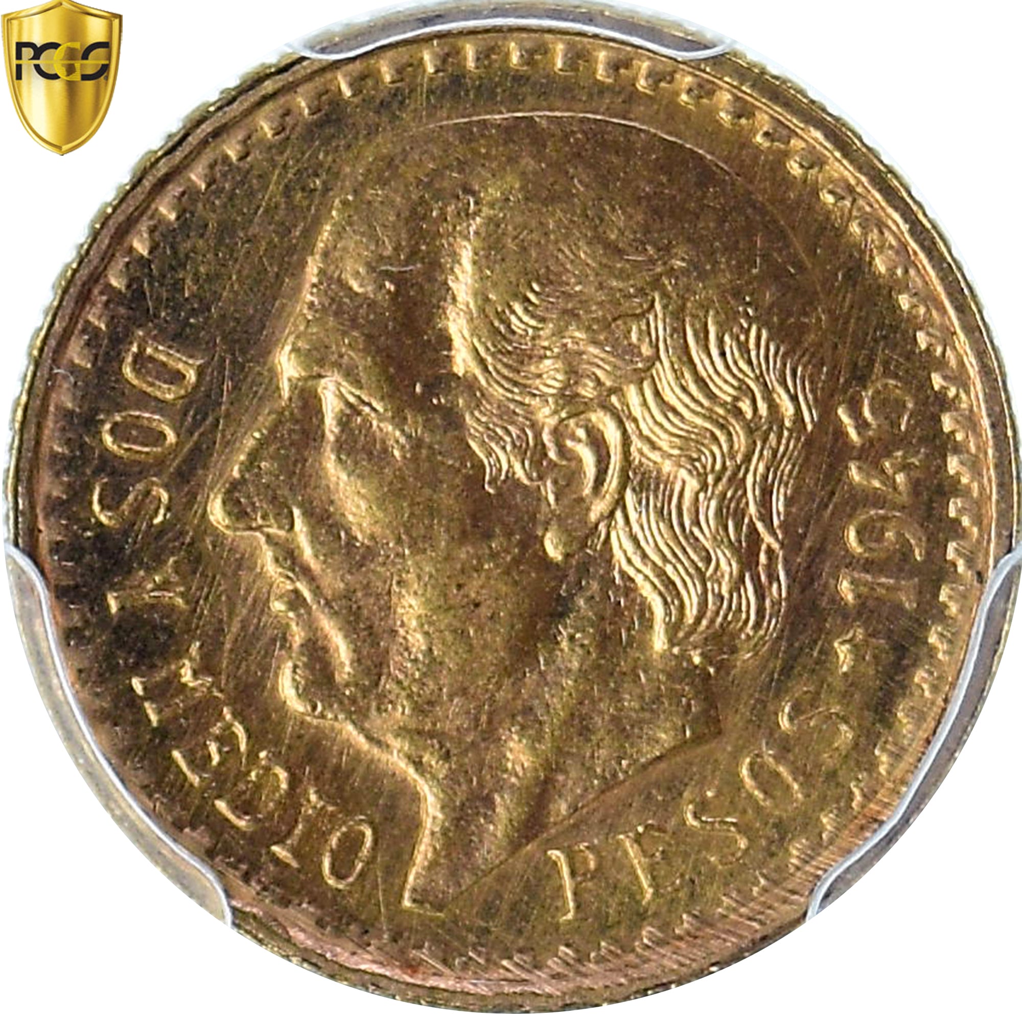 Monnaie, Mexique, 2-1/2 Pesos, 1945, Mexico City, PCGS, MS65, FDC, Or, KM:463