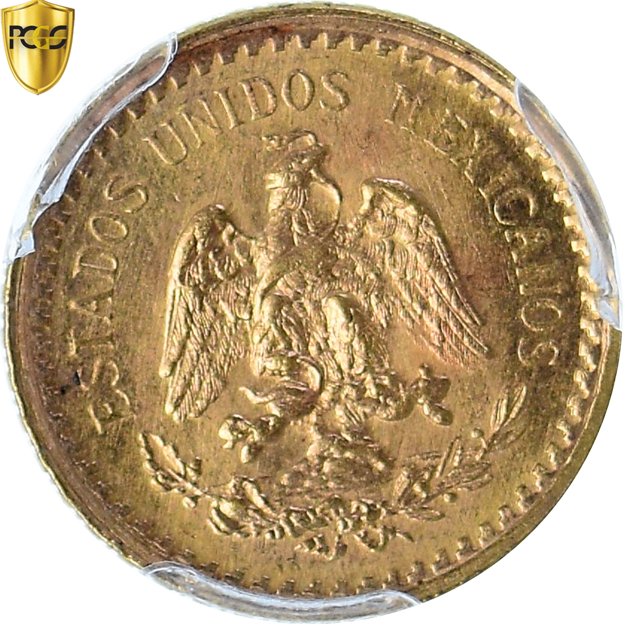 Monnaie, Mexique, 2-1/2 Pesos, 1945, Mexico City, PCGS, MS65, FDC, Or, KM:463