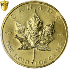 Canadá, Elizabeth II, 50 Dollars, Maple Leaf, 1979, Royal Canadian Mint, Oro