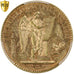 Frankrijk, 20 Francs, Génie, 1890, Paris, Goud, PCGS, PR, Le Franc:F.553