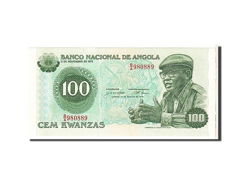 Angola, 100 Kwanzas type 1979