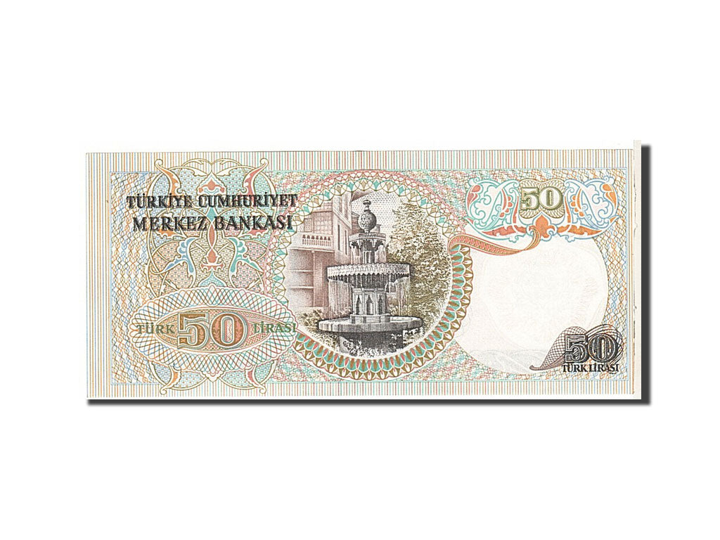 Banknote, Turkey, 50 Lira, 1976, KM:188, UNC(63)