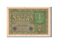 Billete, 50 Mark, 1919, Alemania, KM:66, MBC