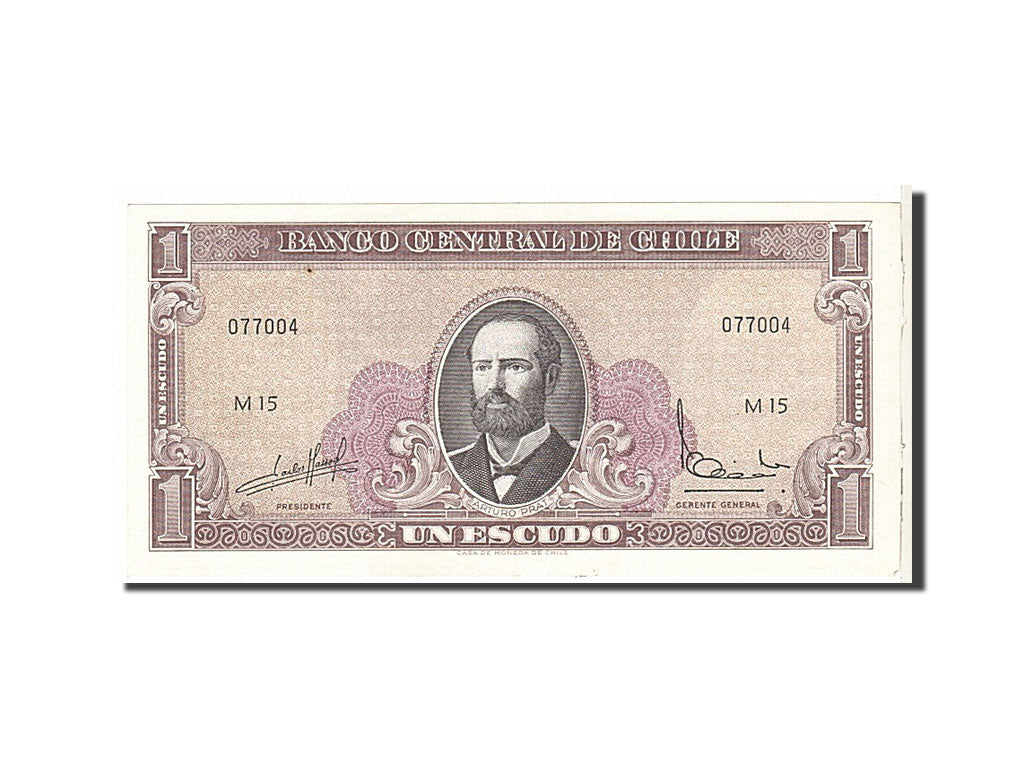 Banknote, Chile, 1 Escudo, KM:135d, UNC(63)