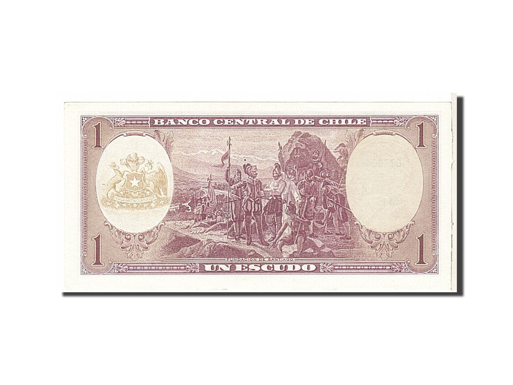 Banknote, Chile, 1 Escudo, KM:135d, UNC(63)