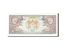 Banknote, Bhutan, 2 Ngultrum, 1981, KM:6, UNC(65-70)