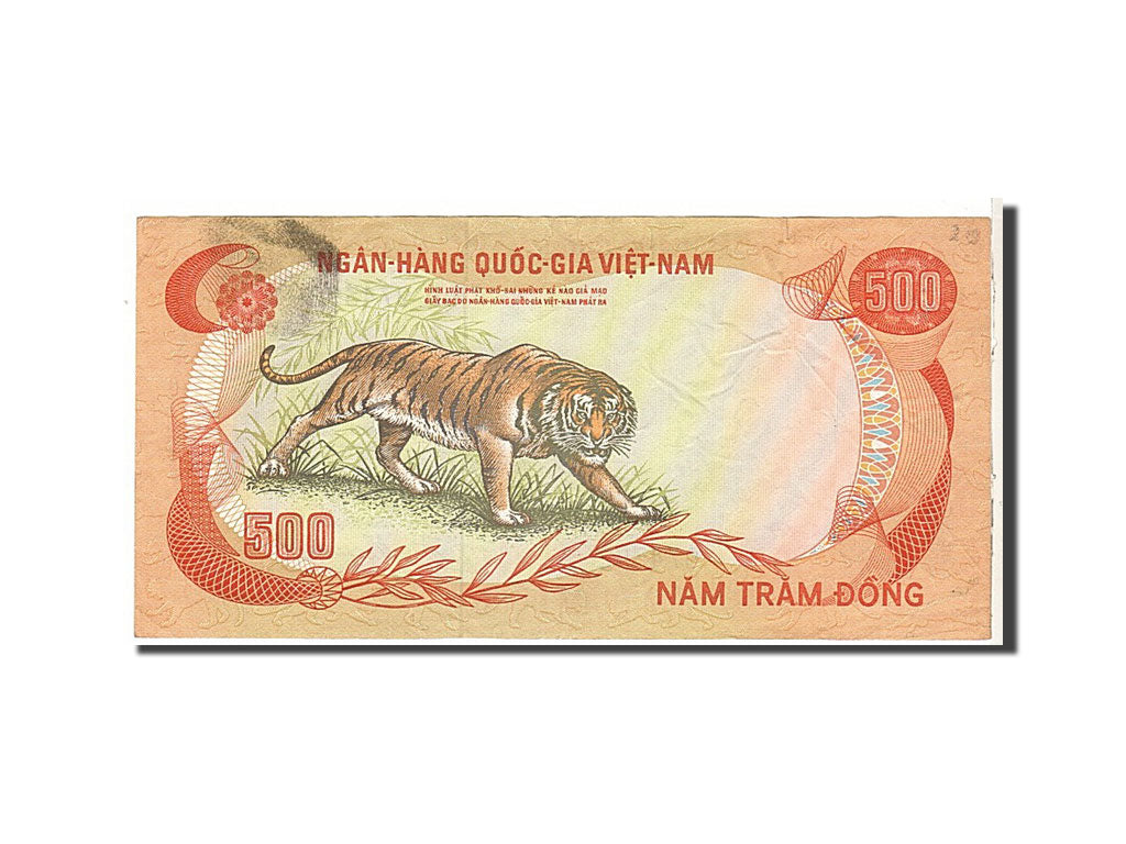 South Viet Nam, 500 D<ox>ng, 1972, KM #33a, EF(40-45), N5974392