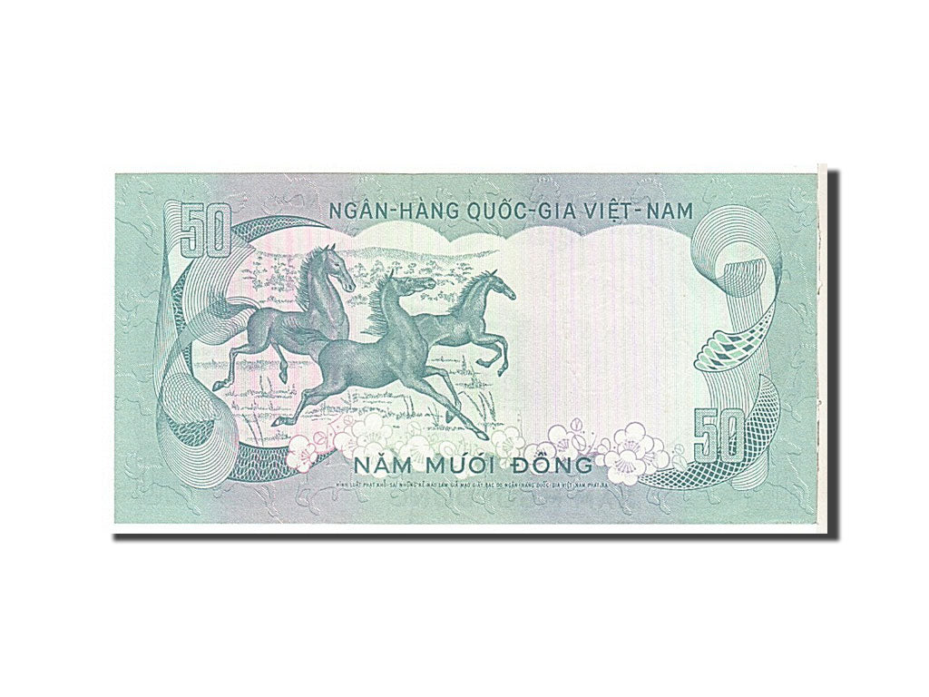 Banknote, South Viet Nam, 50 D<ox>ng, 1972, UNC(65-70)