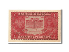 Poland, 1 Marka, 1919, KM #23, UNC(63), DW943830
