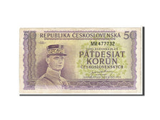 Czechoslovakia, 50 Korun, 1945, KM #62a, EF(40-45), MM477732