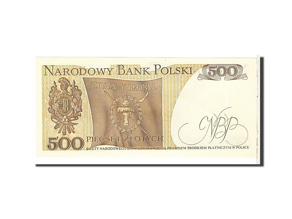 Banconote, Polonia, 500 Zlotych, 1982, SPL