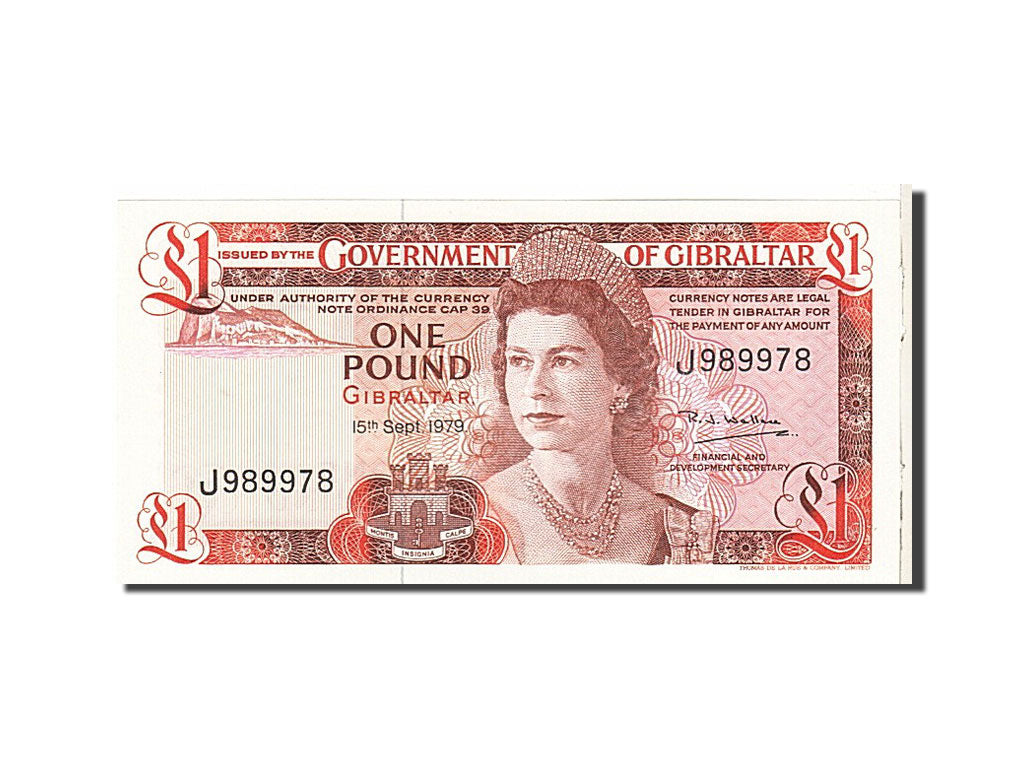 Banknote, Gibraltar, 1 Pound, 1979, 1979-09-15, KM:20b, UNC(65-70)
