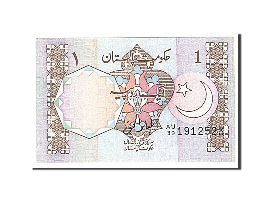 Banknote, Pakistan, 1 Rupee, 1983, KM:27d, UNC(65-70)