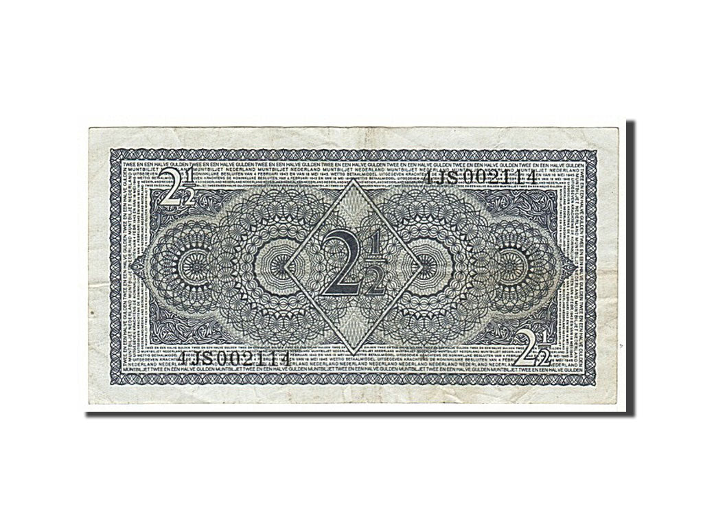 Geldschein, Niederlande, 2 1/2 Gulden, 1949, SS