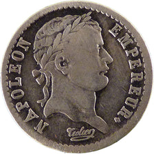 FRANCE, Demi Franc, 1808, Paris, VF(30-35), Silver, Gadoury #398, 2.50