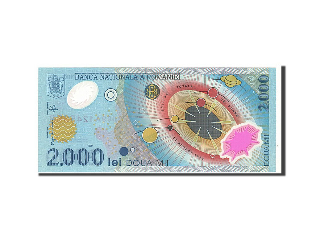 Geldschein, Rumänien, 2000 Lei, 1999, KM:111a, UNZ