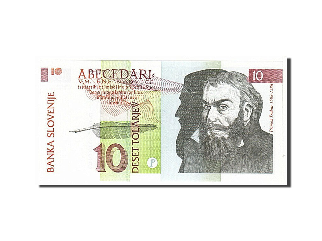 Banknote, Slovenia, 10 Tolarjev, 1992, KM:11a, UNC(65-70)