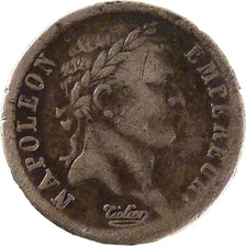FRANCE, Napoléon I, 1/2 Franc, 1808, Lille, KM #680.14, VF(30-35), Silver, G...