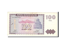 Banknote, Armenia, 100 Dram, 1993, KM:36a, EF(40-45)