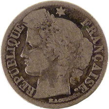 FRANCE, Cérès, 20 Centimes, 1851, Paris, KM #758.1, F(12-15), Silver, Gadoury #.