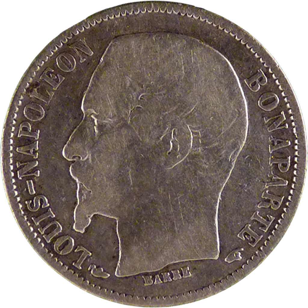 II ème République, 50 Centimes Louis Napoléon Bonaparte
