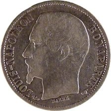 FRANCE, Napoléon III, 50 Centimes, 1852, Paris, KM #793, VF(20-25), Silver, G...