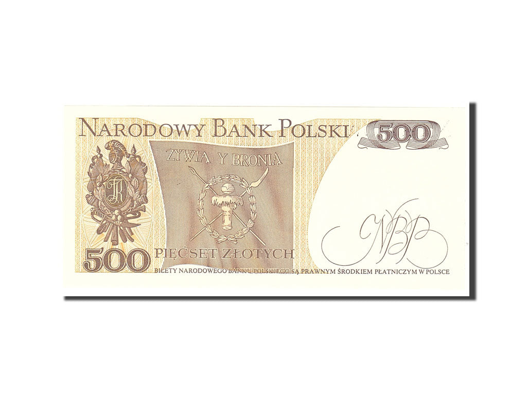 Poland, 500 Zlotych, 1982, KM #145d, UNC(65-70), GF1535196