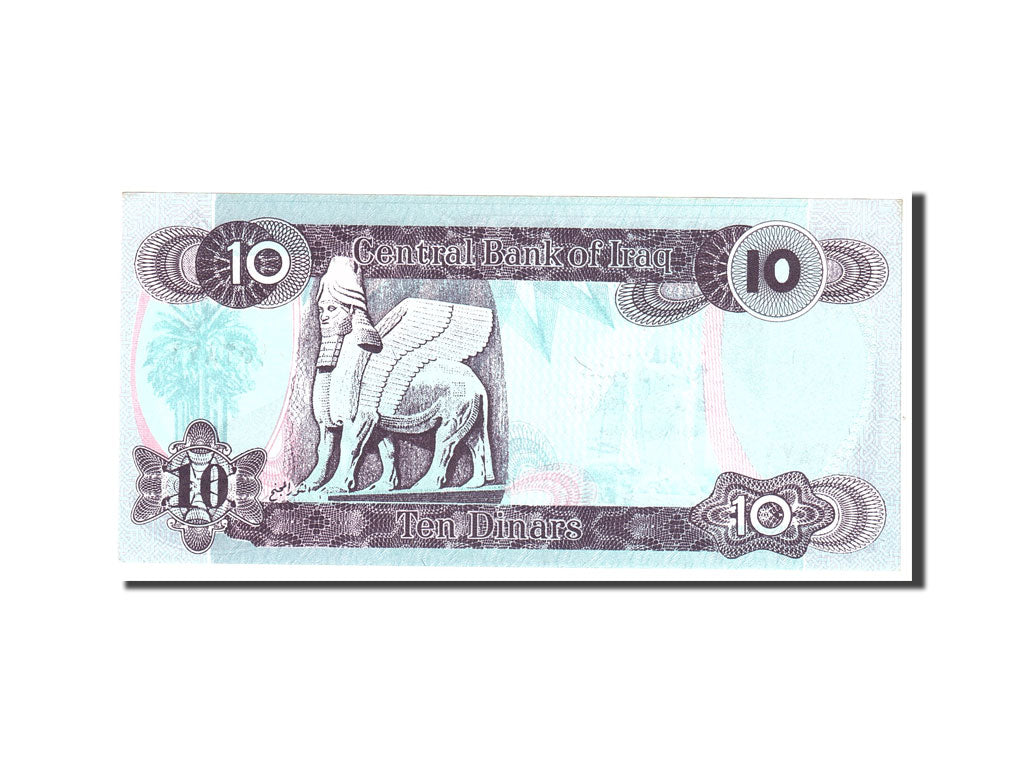 Banknote, Iraq, 10 Dinars, 1992, KM:81, UNC(65-70)
