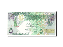 Qatar 5 Riyals 1996 KM:15a  EF(40-45)