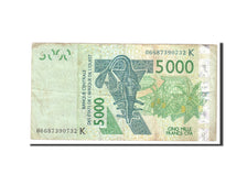 West African States 5000 Francs 2003 KM:117Aa  TB+ 06687390732K