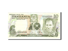Biljet, Tanzania, 10 Shilingi, 1978, Undated, KM:6b, TTB