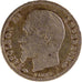 FRANCE, Napoléon III, 50 Centimes, 1860, Paris, KM #794.1, VG(8-10), Silver, G..