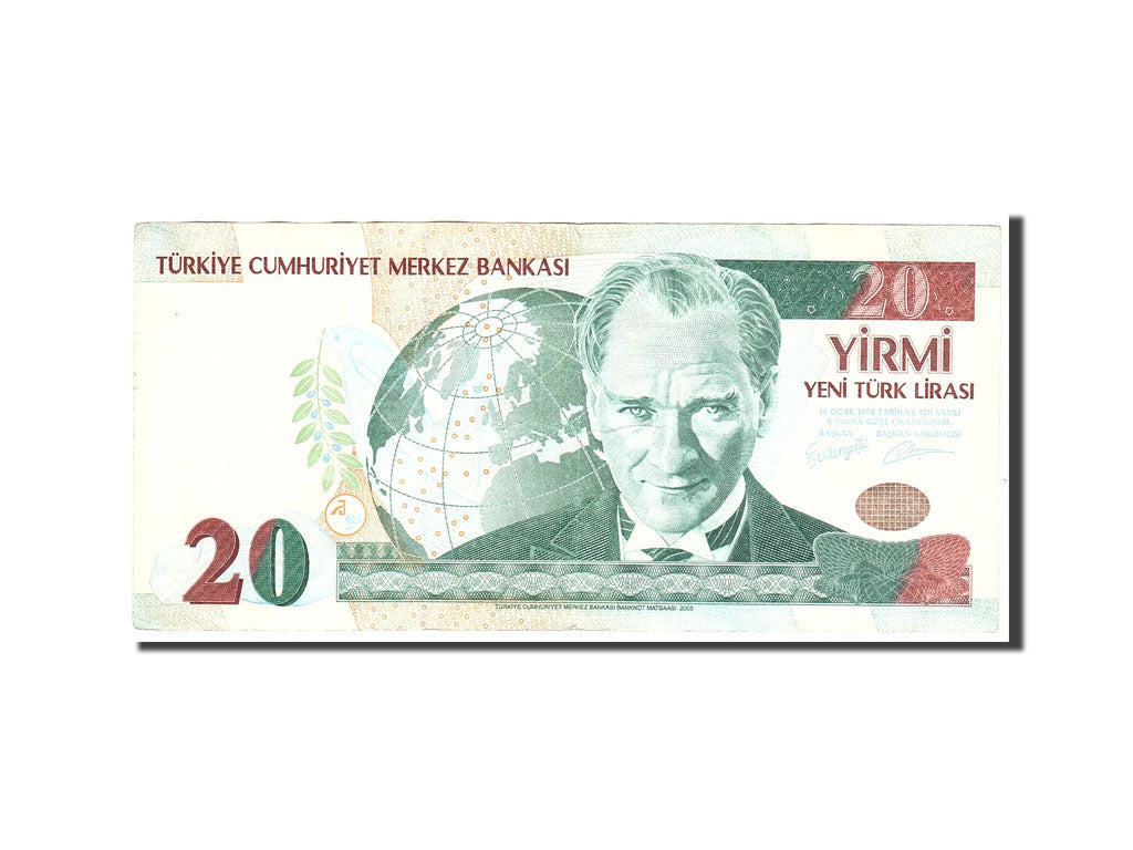 Turkey 20 New Lira 2005 KM:219  EF(40-45) H59446189