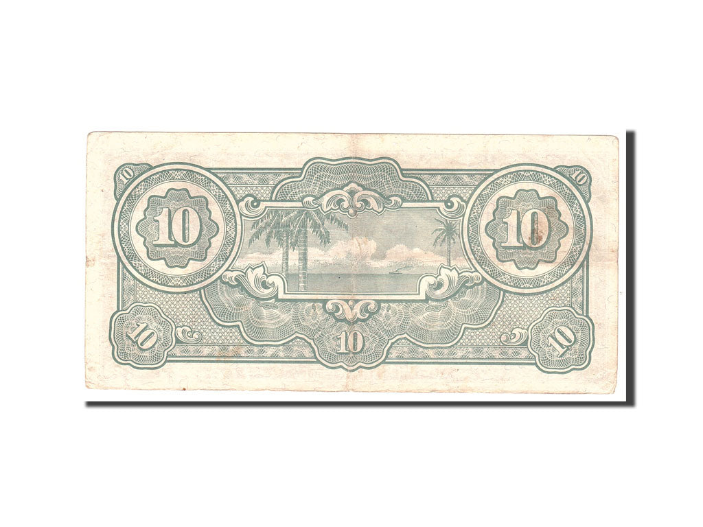 Banknote, MALAYA, 10 Dollars, 1942, Undated, KM:M7c, EF(40-45)