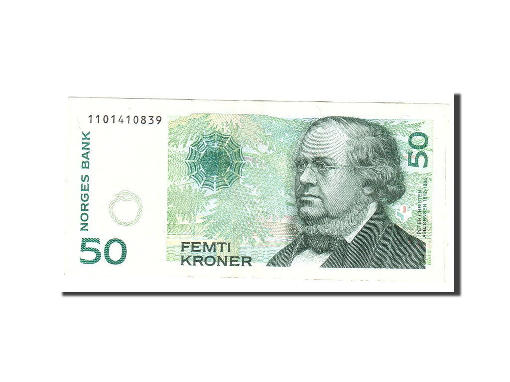 Norway, 50 Kroner, 1996, Undated, KM:46a, EF(40-45), 1101410839