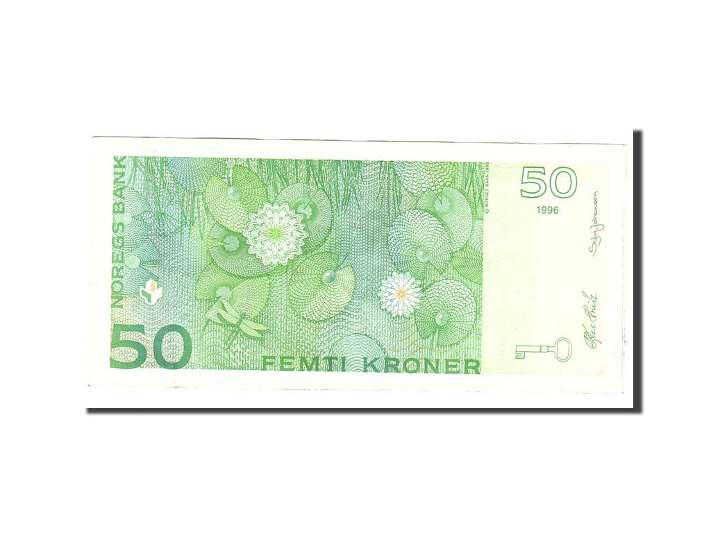Norway, 50 Kroner, 1996, Undated, KM:46a, EF(40-45), 1101410839