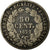 Moneta, Francia, Cérès, 50 Centimes, 1872, Bordeaux, MB, Argento, Gadoury:419a