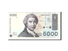 Croatia, 5000 Dinara, 1992, 1992-01-15, KM:24a, EF(40-45), A6859267