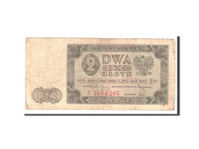 Polonia, 2 Zlote, 1948, KM:134, 1948-07-01, MB