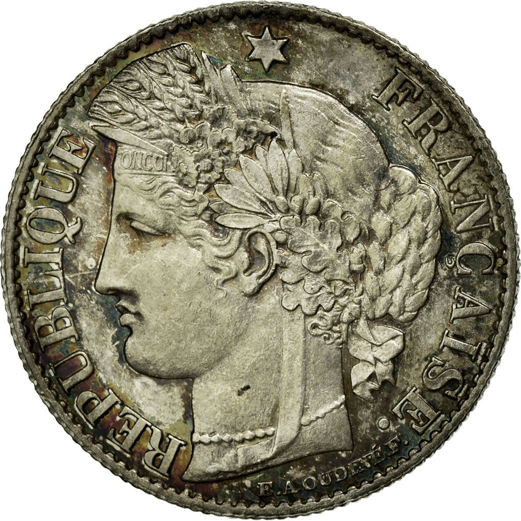 Monnaie, France, Cérès, 50 Centimes, 1888, Paris, SUP+, Argent, Gadoury:419a