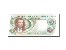 Banknote, Philippines, 5 Piso, 1969, Undated, KM:143a, UNC(65-70)