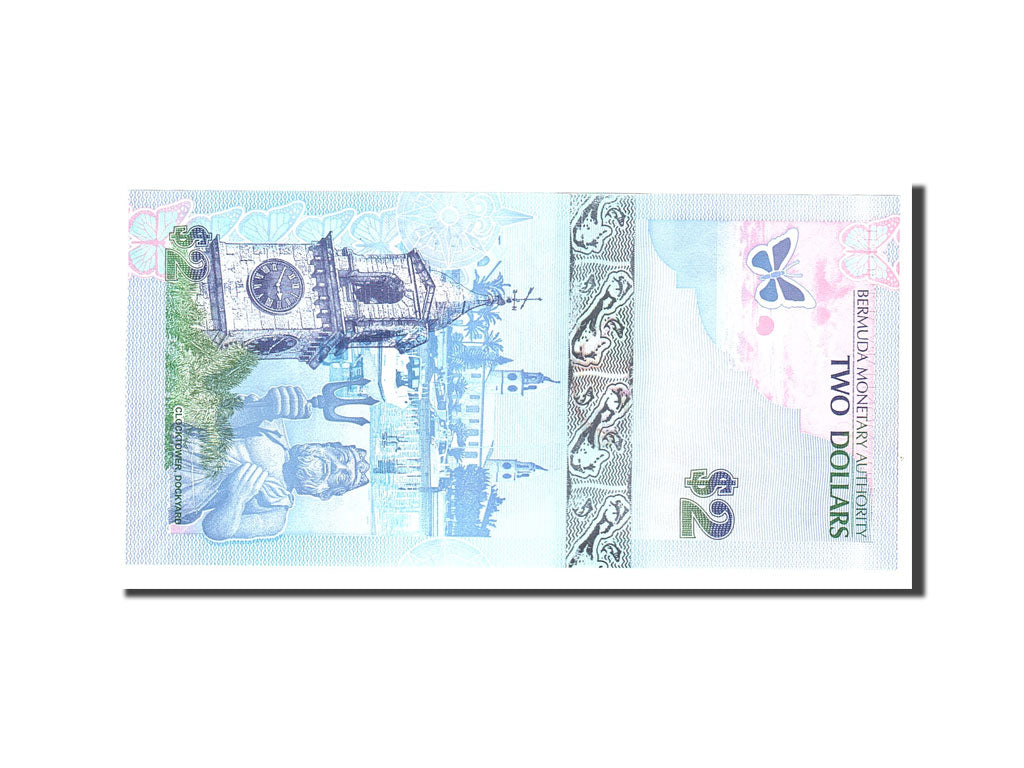 Bermuda, 2 Dollars, 2009, KM:57a, 2009-01-01, UNC(65-70)