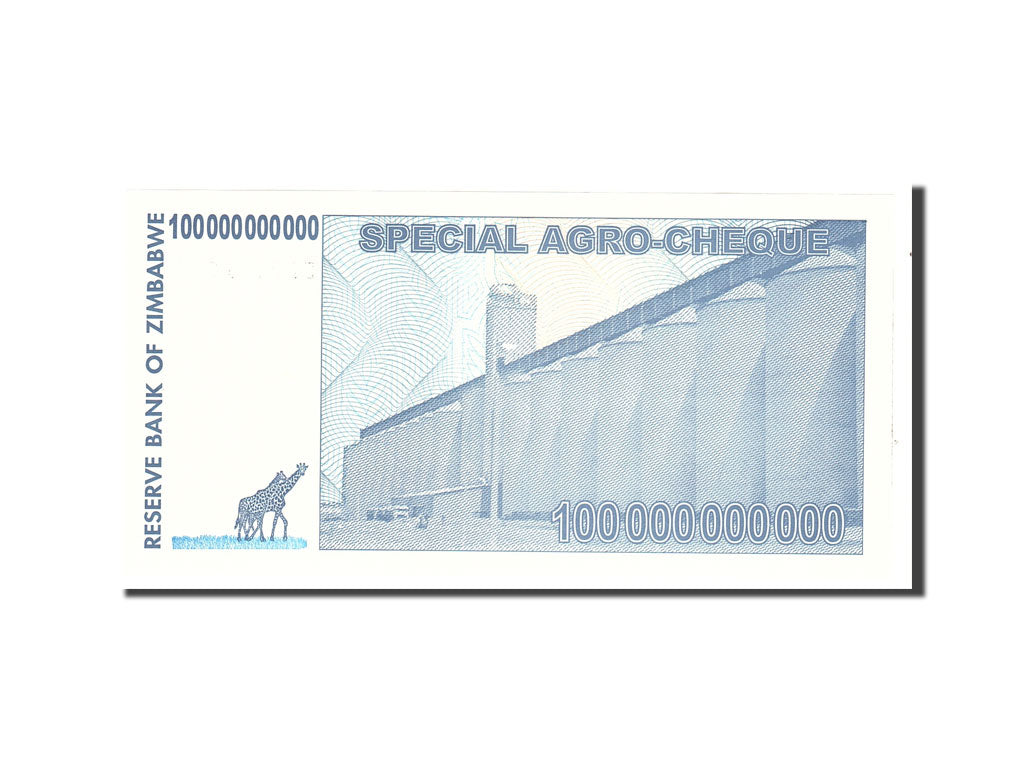 Zimbabwe, 100 Billion Dollars, 2008, 2008-07-01, KM:64, UNC(65-70)
