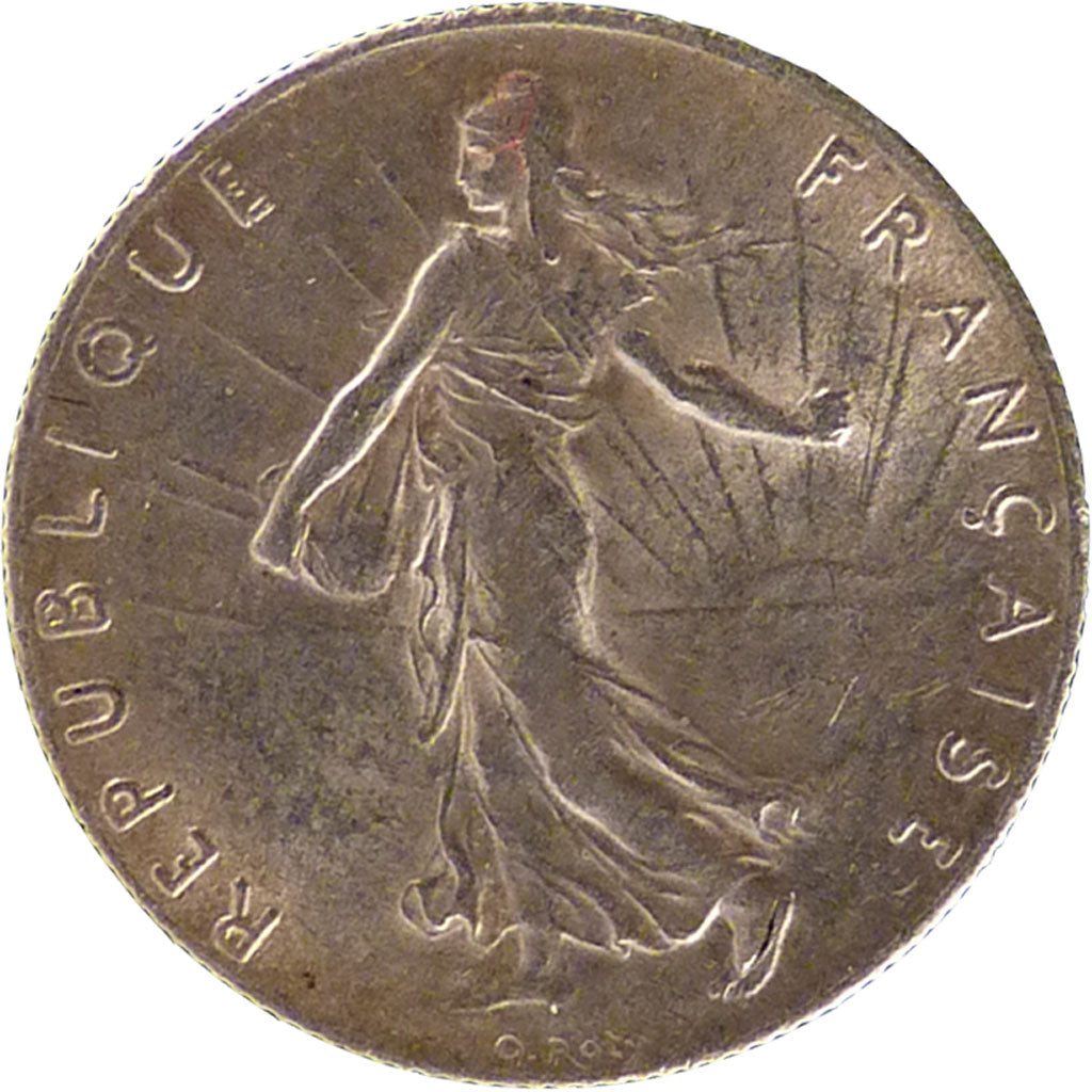 FRANCE, Semeuse, 50 Centimes, 1898, Paris, KM #854, AU(55-58), Silver, 18.1,...