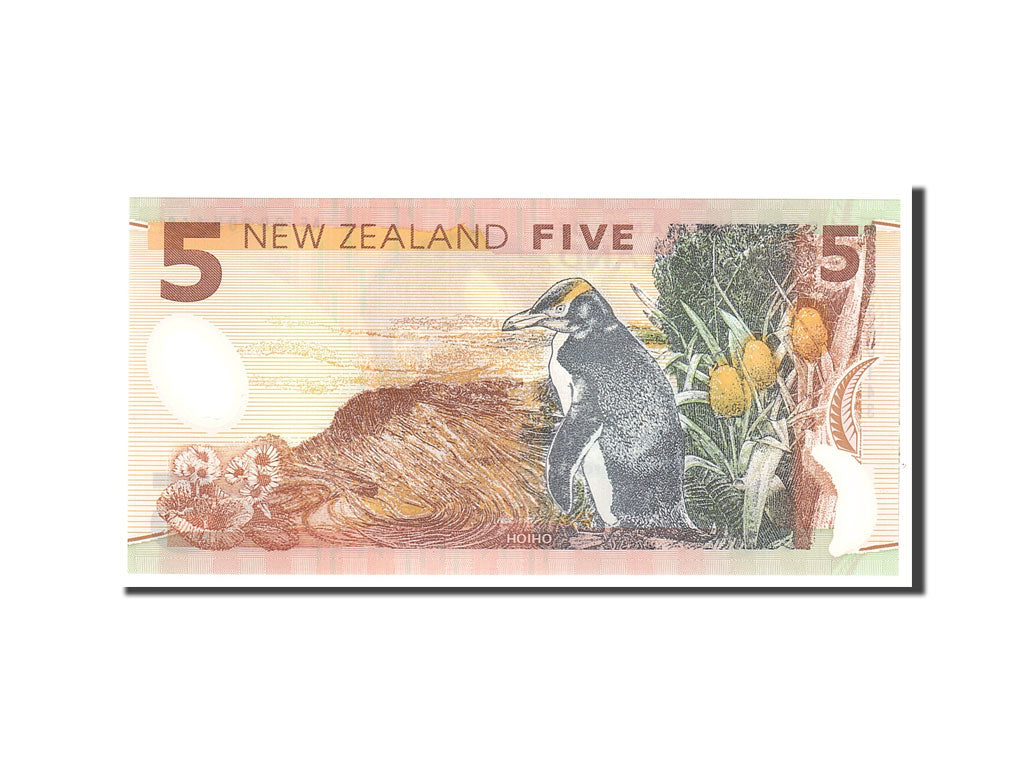 Banknote, New Zealand, 5 Dollars, 1999, Undated, KM:185b, UNC(65-70)