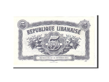 Lebanon, 5 Piastres, 1944, KM:38, 1944-02-15, UNC(63)